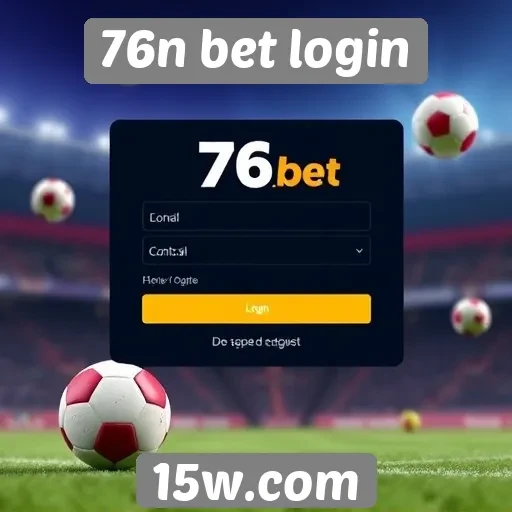 Análise do processo de login no site 76n bet